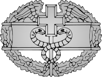 Combat Medical Badge, 1st award.svg