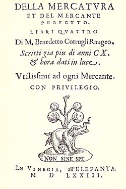 Cotrugli Della mercatura 1573