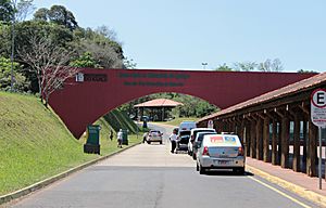 Entrada do Parque Nacional do Iguaçu