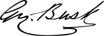 George Busk Signature.svg