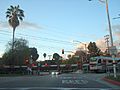 Gold Line Crossing Fremont Ave