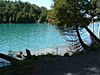 Green Lake, seen from its eastern shore.