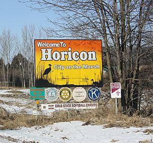 HoriconWisconsinCityWelcomeSign