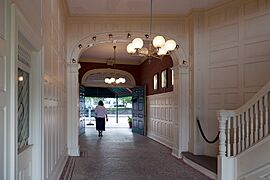 International Tennis Hall of Fame entrance