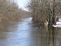 Kankakee River SR49 Winter