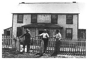 Kelton Hotel, facing east, c1905