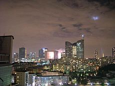 La Défense vue de Nanterre (de la Résidence "Liberté")