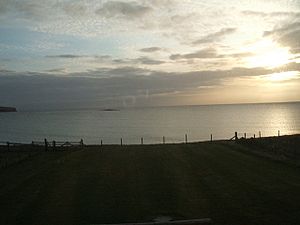 Morning view from Broad Bay House, Bac, Lewis - geograph.org.uk - 1525304.jpg