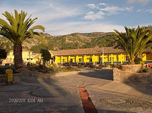 Central square of Sora