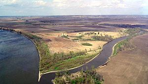 Nishnabotna River aerial