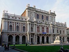 Palazzo Carignano (Turin) facade