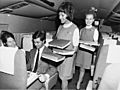 SAS DC-9, interior of cabin