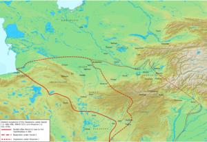 Sasanian expansion in the east under Kavad I and Khosrow I