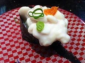 Shirako gunkanmaki