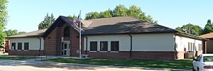 Thomas County courthouse in Thedford