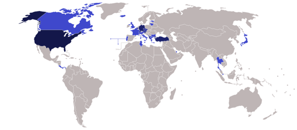 Vjosa Osmani map visits