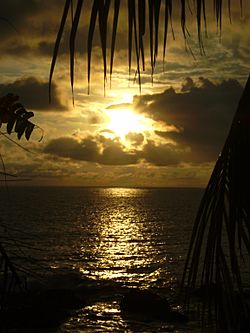 Atardecer en Quepos, Costa Rica