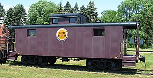 CGW caboose at NRM