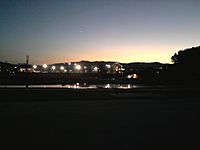 The Lagoon, Rec Center, and Intramural Fields