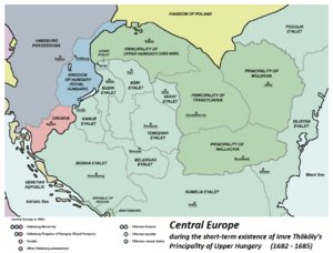 Central europe 1683