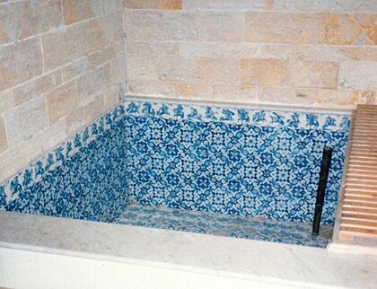 Cragside Victorian Turkish baths Plunge