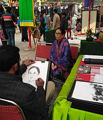 Dilli-Haat-Street-Artist