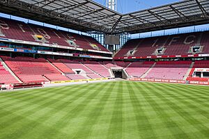 Drohnenaufnahme RheinEnergieStadion im Sportpark Müngersdorf-0541