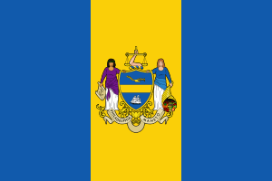 Flag of Philadelphia, Pennsylvania