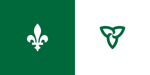 Franco-Ontarian flag