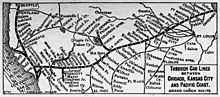 Grand Canyon Route of the Atchison, Topeka & Santa Fe Railway 1900-05