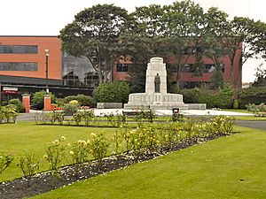 Heywood War Memorial & Memorial Garden - geograph.org.uk - 1976889