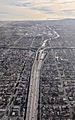 I-110 at I-105 aerial