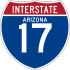 Interstate 17 marker