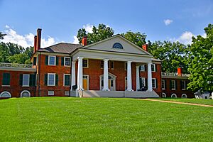 James Madison's Montpelier June 2018 front exterior