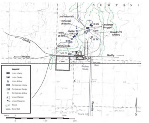 Map of First Newtonia