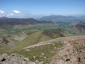 Newlands Valley from Hindscarth