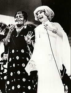 Pearl Bailey Carol Channing 1973