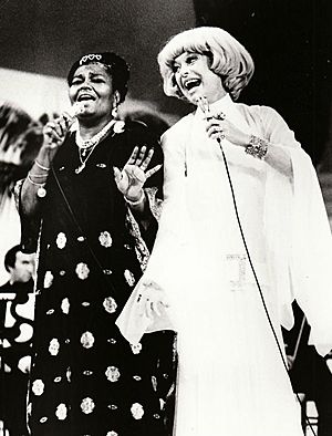 Pearl Bailey Carol Channing 1973