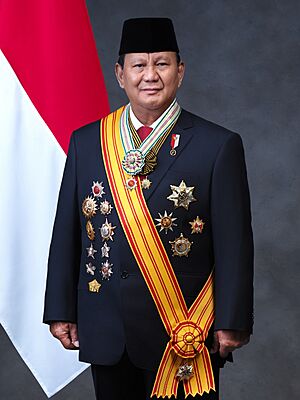 Prabowo Tanda Jasa