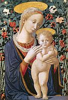 Pseudo-Pier Francesco Fiorentino, madonna del roseto