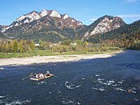 Rafting on the Dunajec River