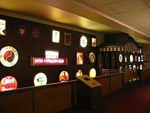 Railroad drumhead display