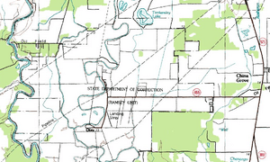 Topographic map of the Ramsey Units, July 1, 1984