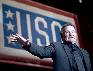 Robin Williams in 2008