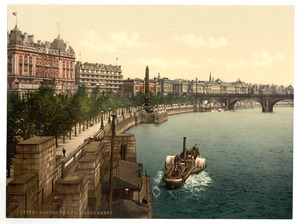 Thames embankment, London, England-LCCN2002696941