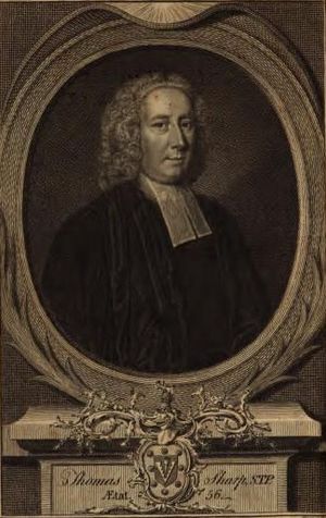 Thomas Sharp archdeacon