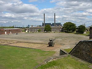 Tilbury Fort - Parade ground - geograph.org.uk - 1640070