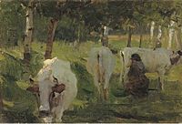 Walter Osborne Milking Time