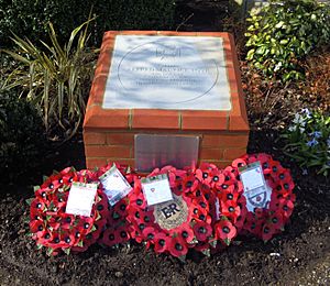 Alfred Toye VC plaque Aldershot