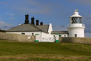 Anvil point lighthouse durlston dorset